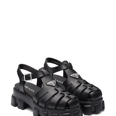 prada jelly shoes